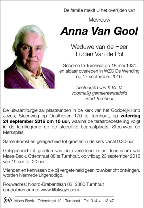 Anna Van Gool