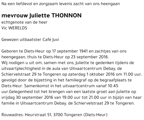 Juliette THONNON