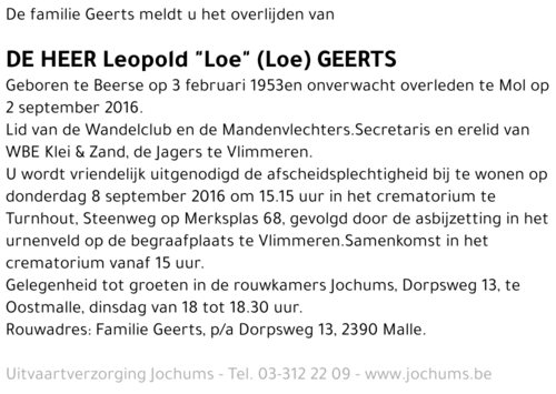Leopold Geerts