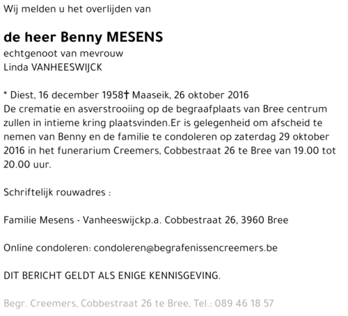 Benny Mesens