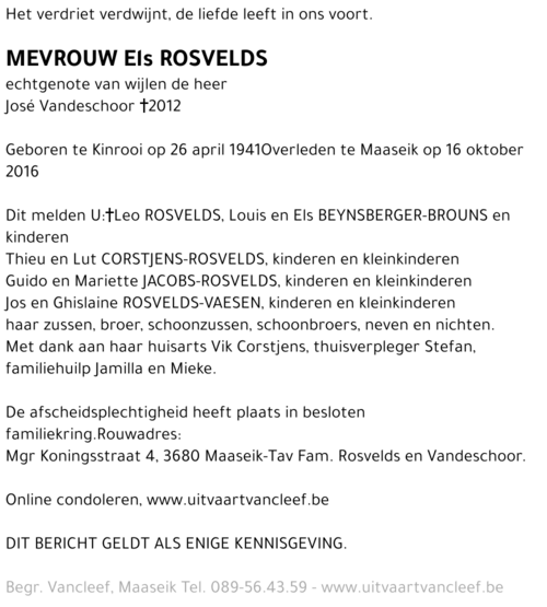 Els Rosvelds