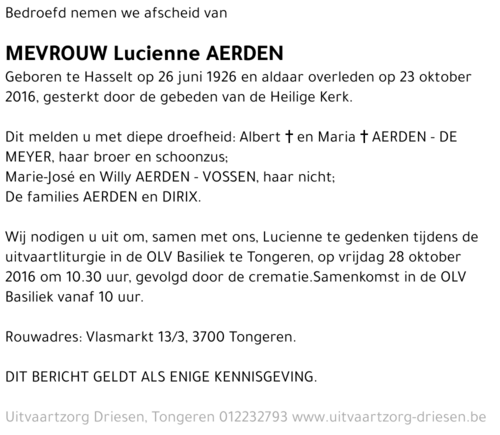 Lucienne Aerden
