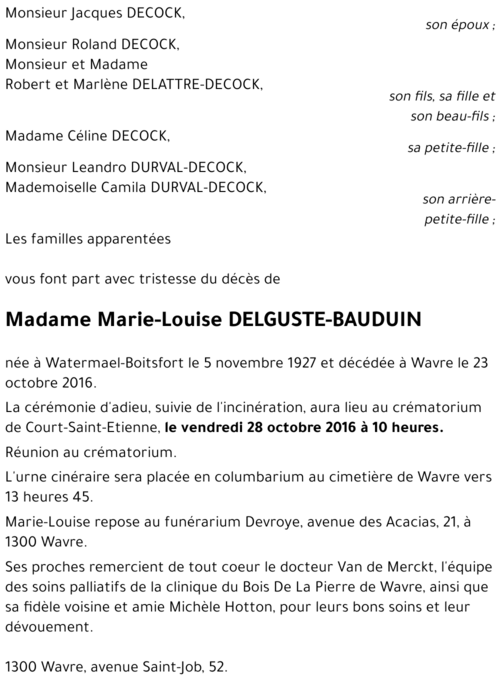 Marie-Louise Delguste-Bauduin