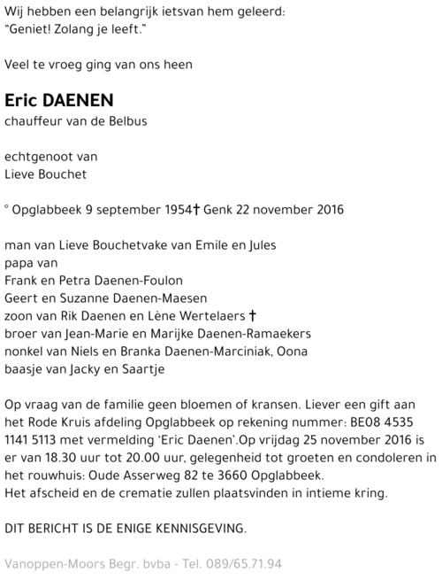 Eric Daenen