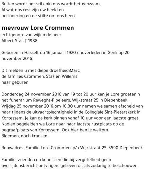 Lore Crommen
