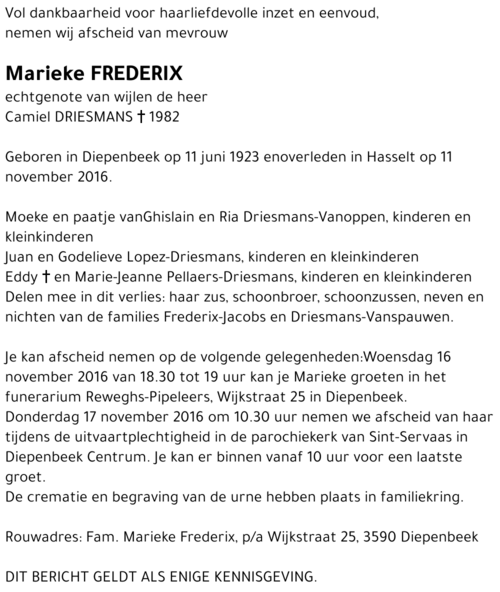 Marieke Frederix