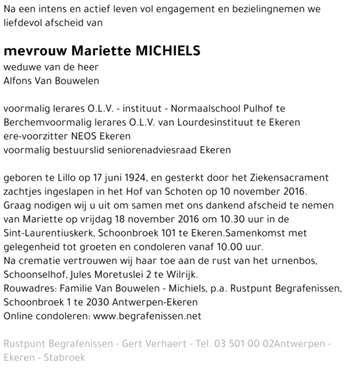 Mariette Michiels