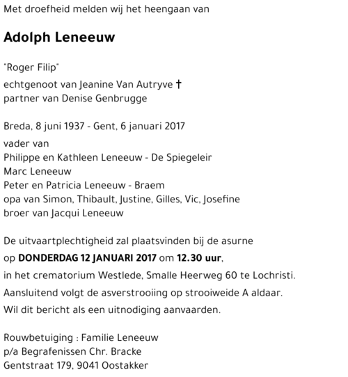 Adolph Leneeuw