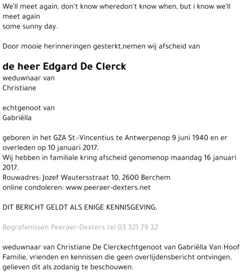 Edgard De Clerck