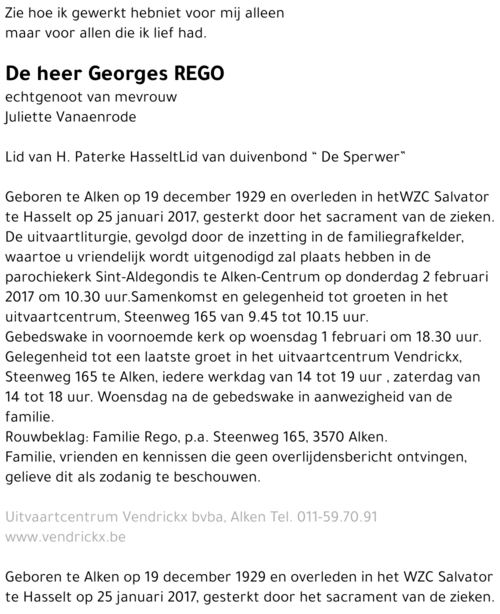 Georges REGO