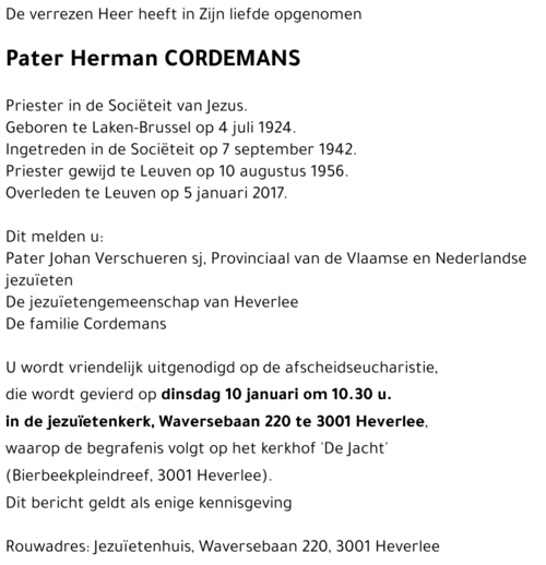 Herman CORDEMANS