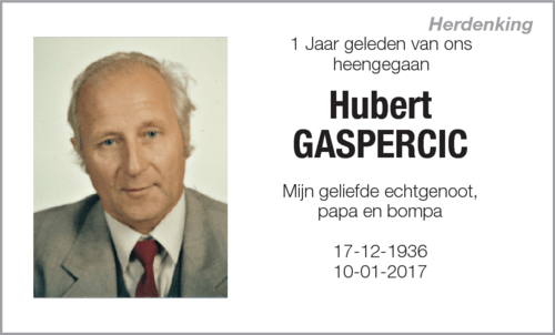 Hubert GASPERCIC