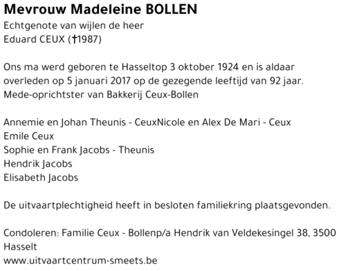 Madeleine Bollen