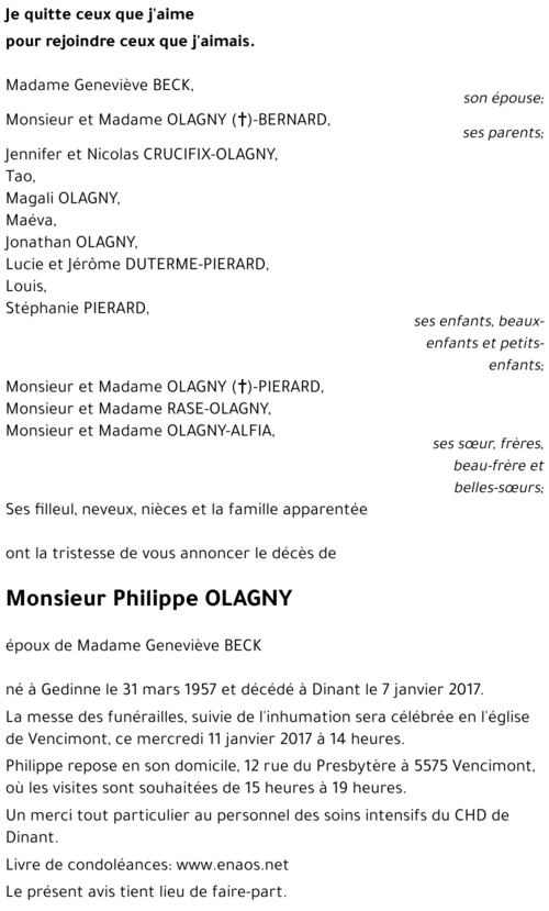 Philippe OLAGNY