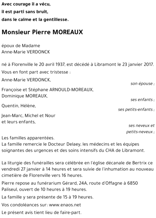Pierre MOREAUX