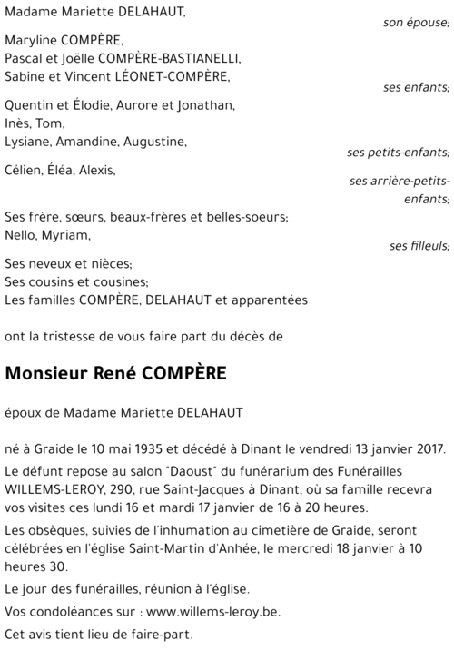 René COMPÈRE