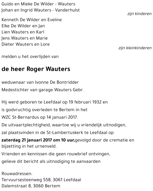 Roger Wauters