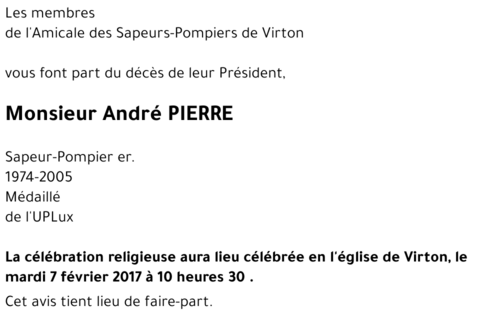 André PIERRE 
