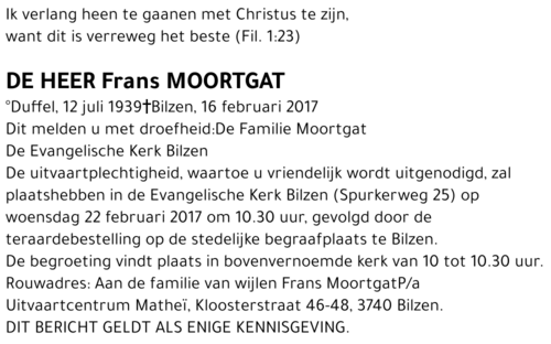 Frans MOORTGAT