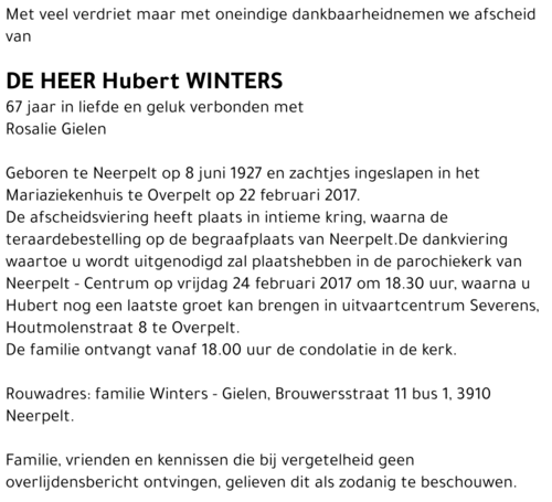 Hubert Winters