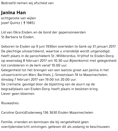 Janina Han