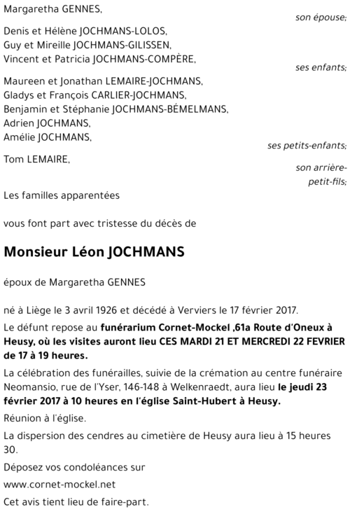 Léon JOCHMANS