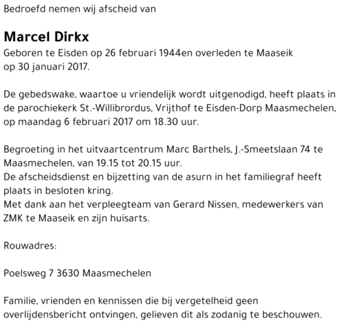 Marcel Dirkx