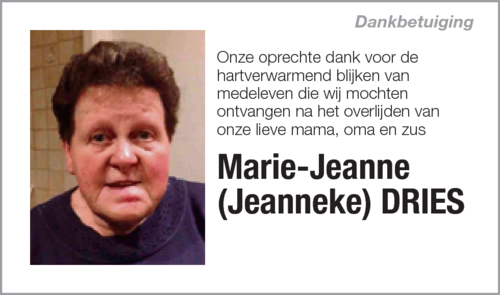 Marie-Jeanne Dries