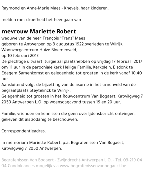 Mariette Robert