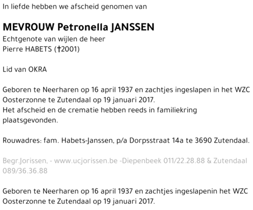 Petronella Janssen