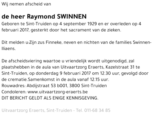 Raymond Swinnen