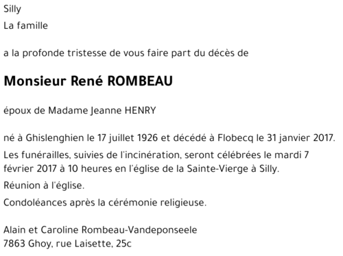 René ROMBEAU