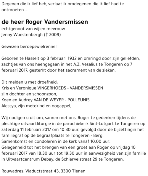 Roger Vandersmissen