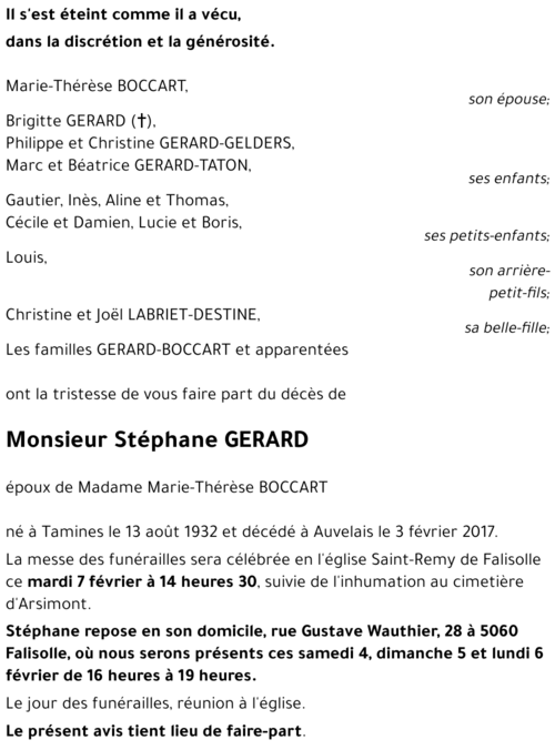Stéphane GERARD