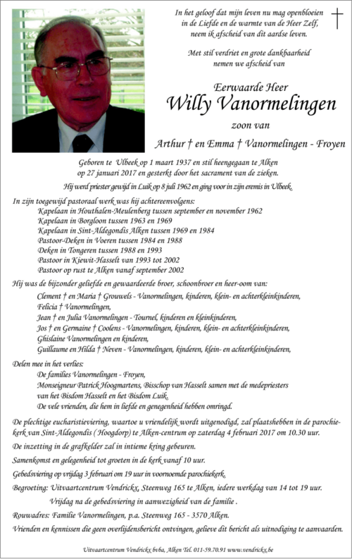 Willy Vanormelingen