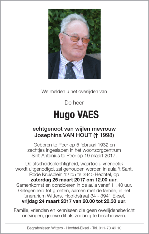 Hugo Vaes