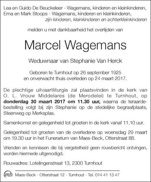 Marcel Wagemans