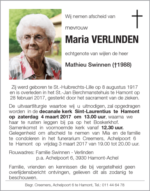 Maria Verlinden