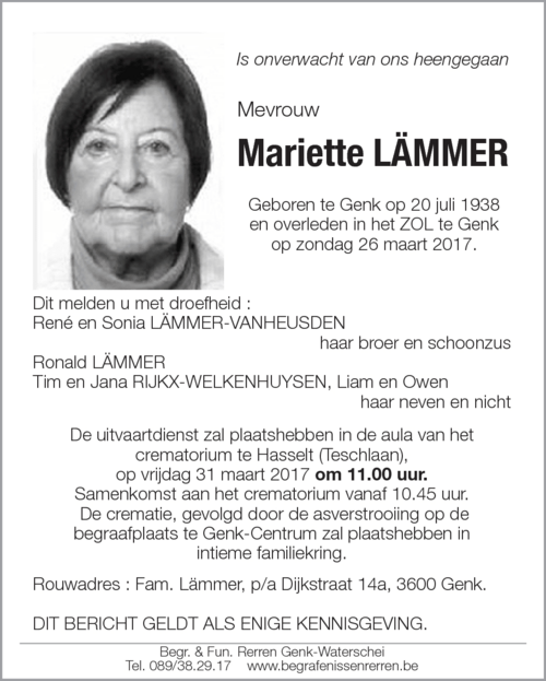 Mariette LÄMMER