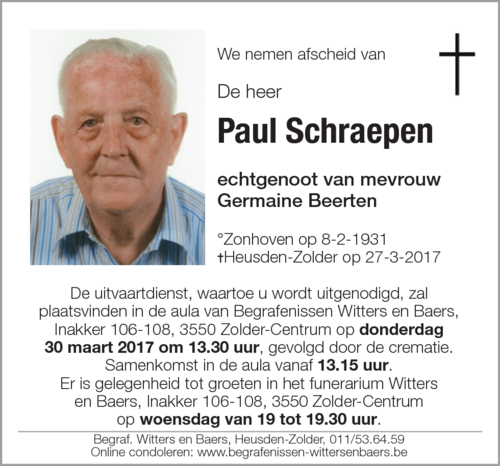 Paul Schraepen