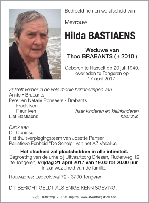 Hilda Bastiaens