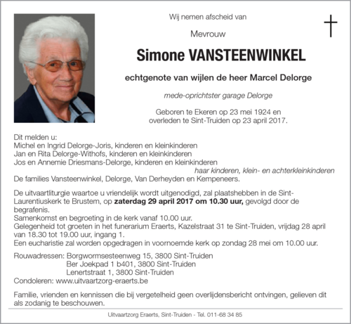 Simone Vansteenwinkel