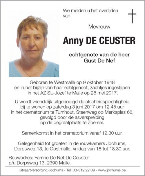 Anny De Ceuster
