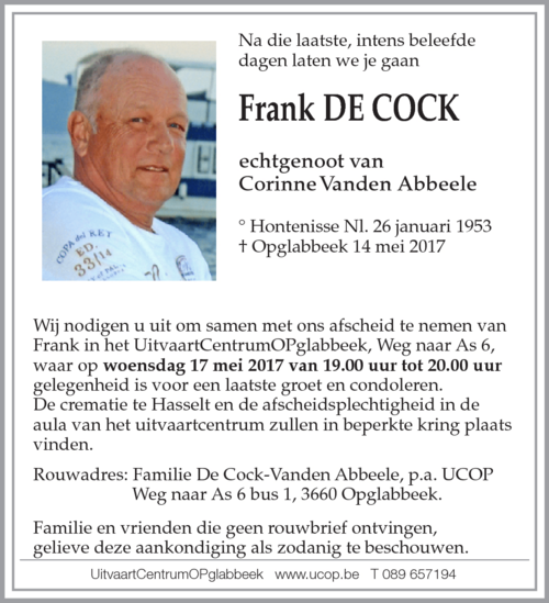 Frank De Cock