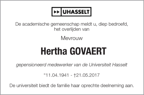 Hertha Govaert