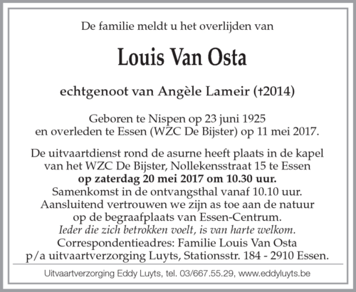 Louis Van Osta