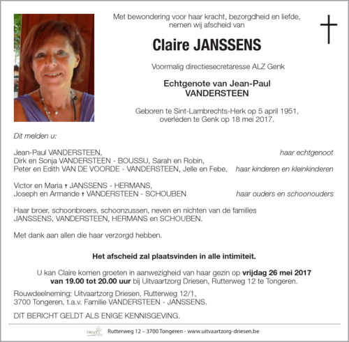 Marie Claire Janssens