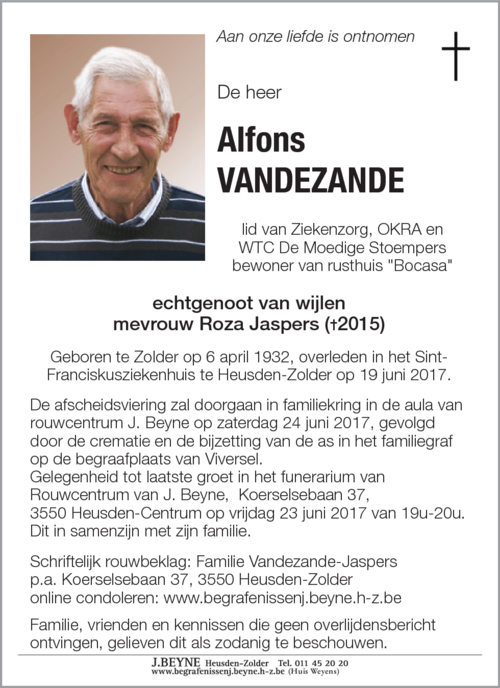 Alfons Vandezande