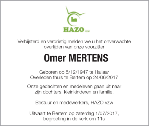 Omer Mertens