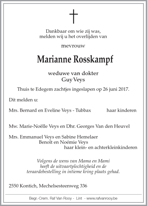 Marianne Rosskampf